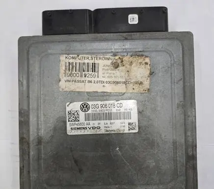 Volkswagen Passat Alltrack Engine control unit/module 03G906018CD 5WP45600AA