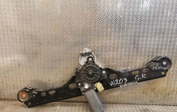 Mercedes-Benz C W203 Rear door window regulator with motor 2038202942