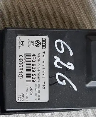 Audi A6 S6 C6 4F Auxiliary heating control unit/module 4F0909509 9006748A 0088685