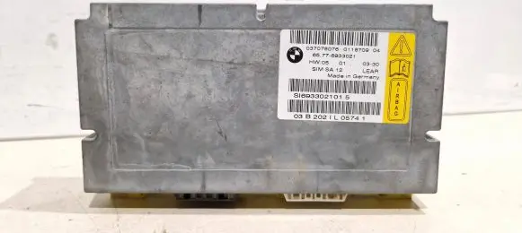 BMW 7 E65 E66 Airbag control unit/module 65776933021
