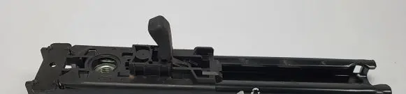 Mercedes-Benz B W245 Seat belt adjustment rail A1698600588