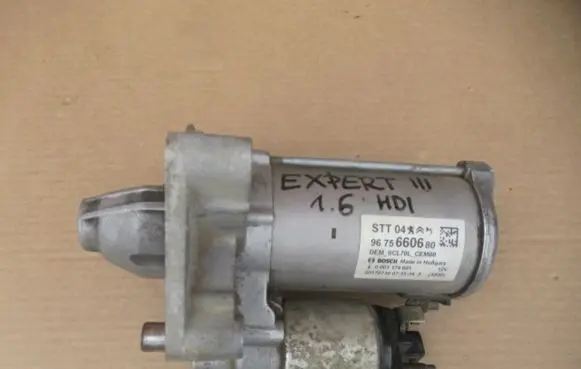 Peugeot Expert Starter motor 9675660680