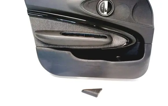 Front door card panel trim