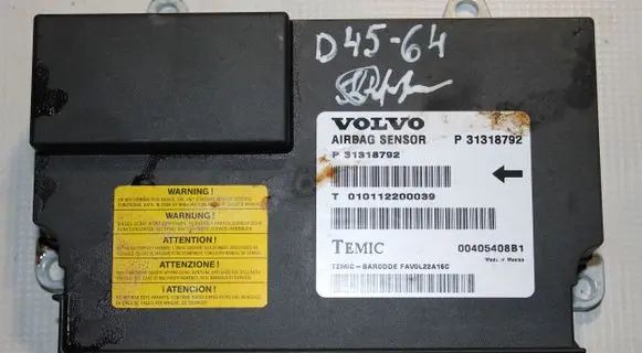 Volvo XC60 Airbag control unit/module 31318792