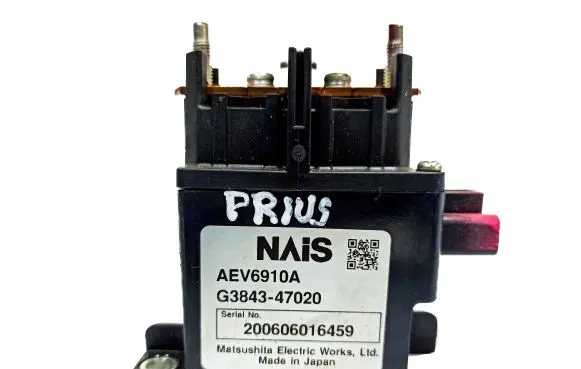 Toyota Prius (XW20) Hazard warning light relay G384347020 AEV610A 200606016459