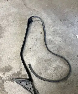 Porsche 911 997 Rubber seal front coupe door 997537531