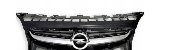 Opel Astra J Front bumper upper radiator grill 13387218