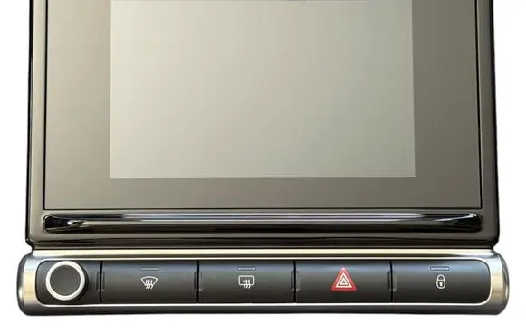 Citroen C3 Screen/display/small screen 9836623980