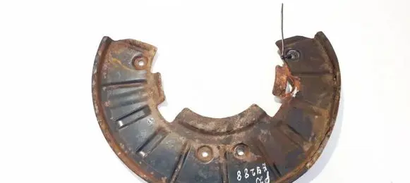 Audi Q7 4L Front brake disc dust cover plate 