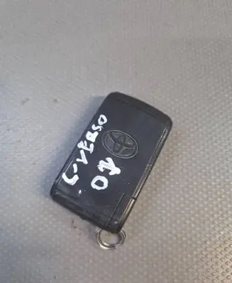 Toyota Corolla Verso AR10 Ignition key/card