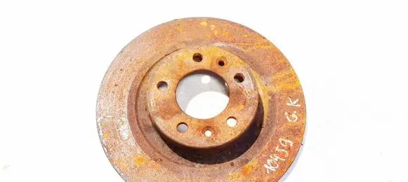 Peugeot 508 Rear brake disc neventiliuojamas