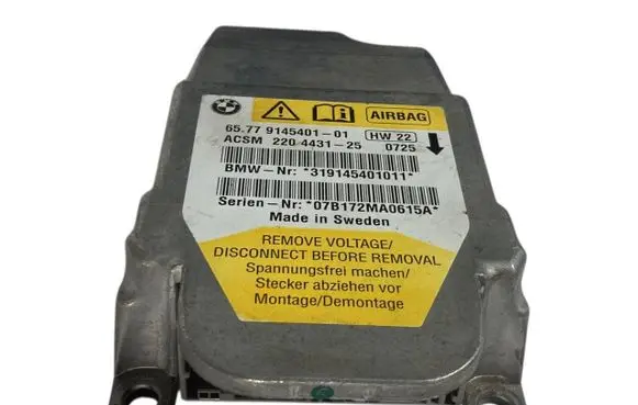 BMW 5 E60 E61 Airbag control unit/module 9145401 65779145401