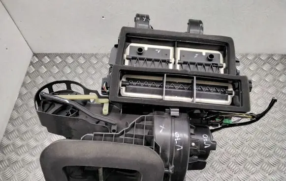 Interior heater climate box assembly