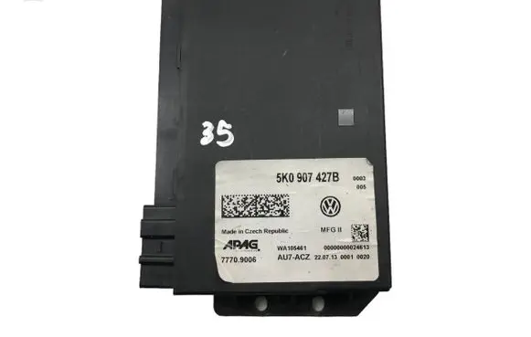 Volkswagen Touran I Comfort/convenience module 5K0907427B 00000000024613 77709006