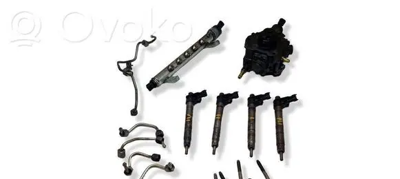Jaguar XF X250 Fuel injectors set 0445116043