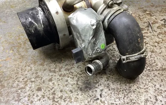 EGR valve cooler