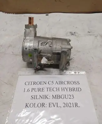 Citroen C5 Aircross Air conditioning (A/C) compressor (pump) 9840203080