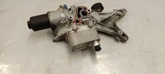 Oil filter mounting bracket