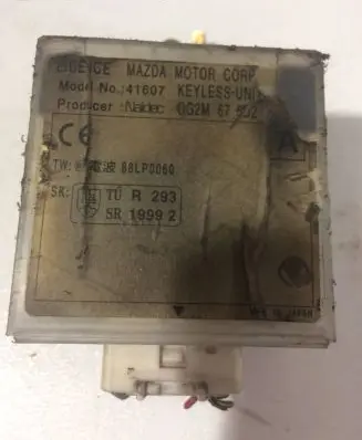Mazda 626 Other control units/modules 88LP0060