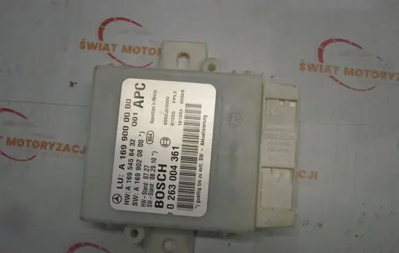 Mercedes-Benz B W245 Parking PDC control unit/module A1699000000 0263004361