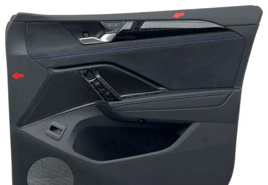 Volkswagen Tayron II Front door card panel trim 57M867012P