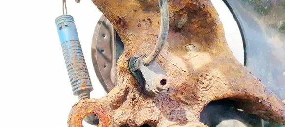 BMW 3 E46 ABS brake wheel speed sensor