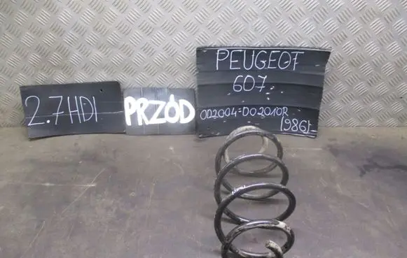 Peugeot 607 Front coil spring 