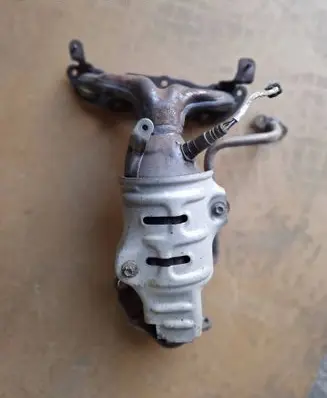 Toyota Yaris Catalyst/FAP/DPF particulate filter 1NR