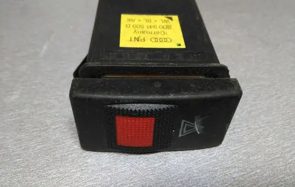 Audi A4 S4 B5 8D Hazard light switch 8D0941509D