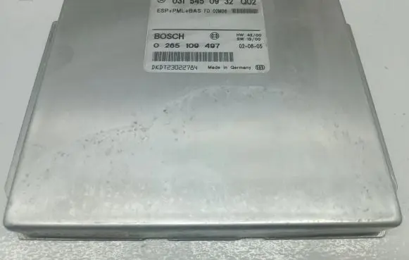Mercedes-Benz S W220 ESP (stability system) control unit 0315450932 0265109497 A0315450932