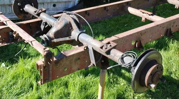 Iveco Daily 4th gen Rear axle beam with reductor 120KM