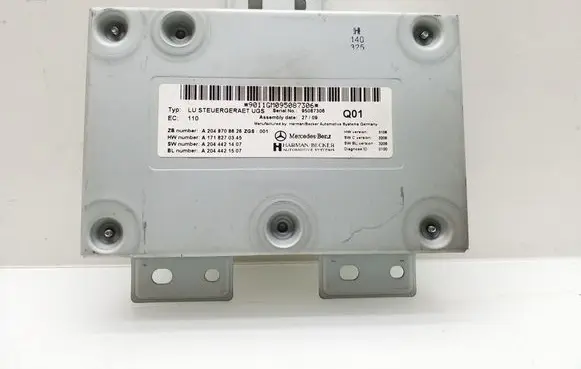 Mercedes-Benz E W212 Other control units/modules A2048708626 A1718270345 A2044421407