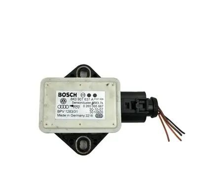 Audi A4 S4 B8 8K ESP acceleration yaw rate sensor 8K0907637A 0265005667 3010805