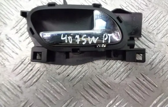 Peugeot 407 Rear door interior handle trim 