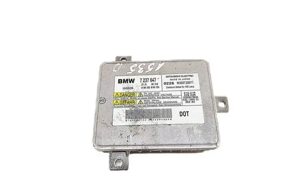 BMW 5 F10 F11 Headlight ballast module Xenon 7237647