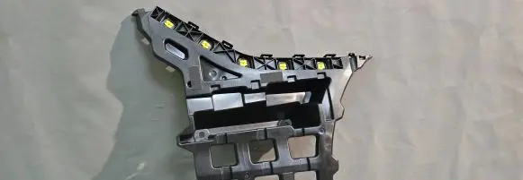 Genesis G80 Bumper support mounting bracket corner 86614B1000 86616B1000