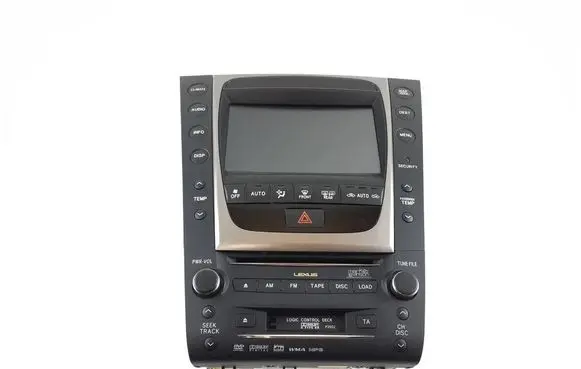 Lexus GS 300 350 430 450H Radio/CD/DVD/GPS head unit 8612030A90C0 86120-30A90-C0 86120-30A90
