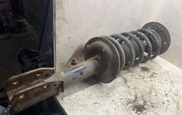 Opel Antara Front shock absorber with coil spring SAO521101