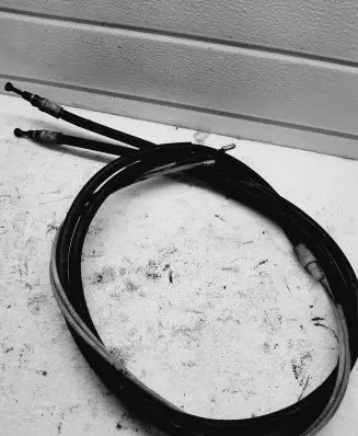 Peugeot 407 Handbrake/parking brake wiring cable 9644602880