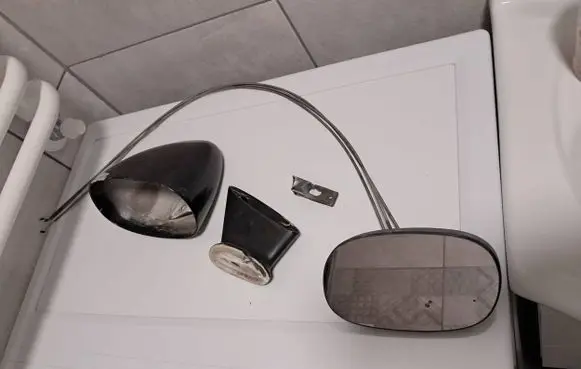 Chevrolet Corvette Coupe wind mirror (mechanical) 