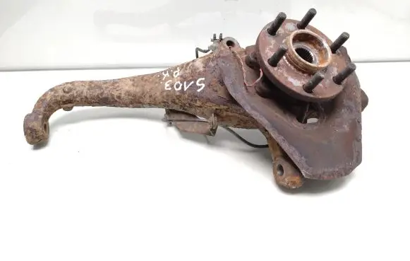 Front wheel hub spindle knuckle