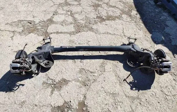 Rear axle beam