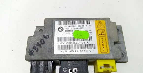 BMW 7 E65 E66 Airbag control unit/module 65776924557 6924557