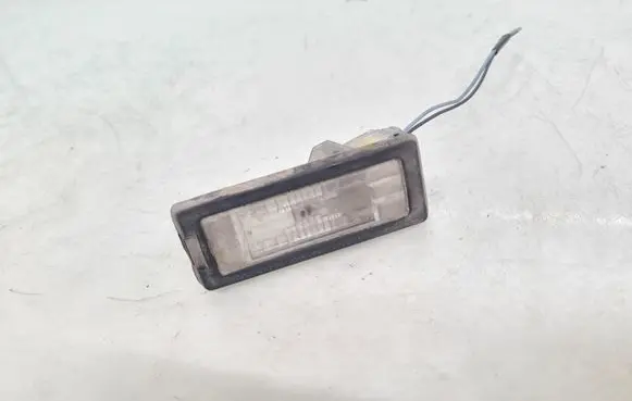 Number plate light