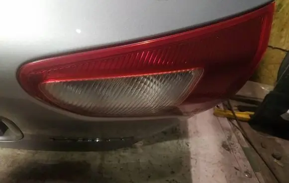 Mitsubishi Lancer X Tailgate rear/tail lights