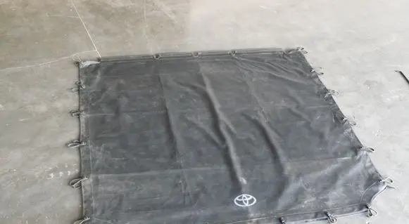 Toyota Hilux (AN10, AN20, AN30) Trunk/boot sill cover protection PZQ7089136