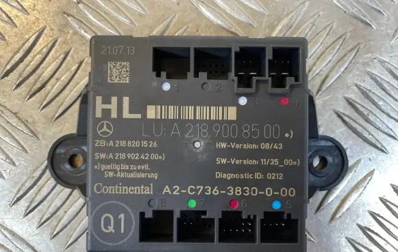 Mercedes-Benz E W212 Door control unit/module A2189008500 A2189024200 A218201524