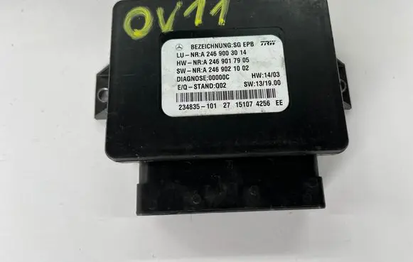 Mercedes-Benz GLA H247 Hand brake control module A2469003014 A2469017905 A2469021002
