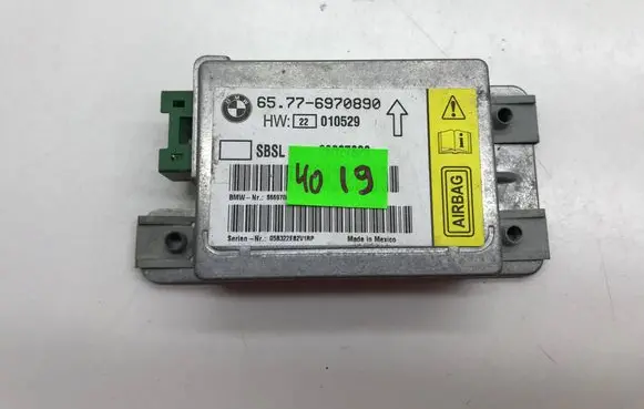 BMW 7 E65 E66 Airbag control unit/module 6970890 2010529