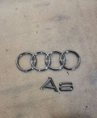 Audi A8 S8 D2 4D Manufacturers badge/model letters 